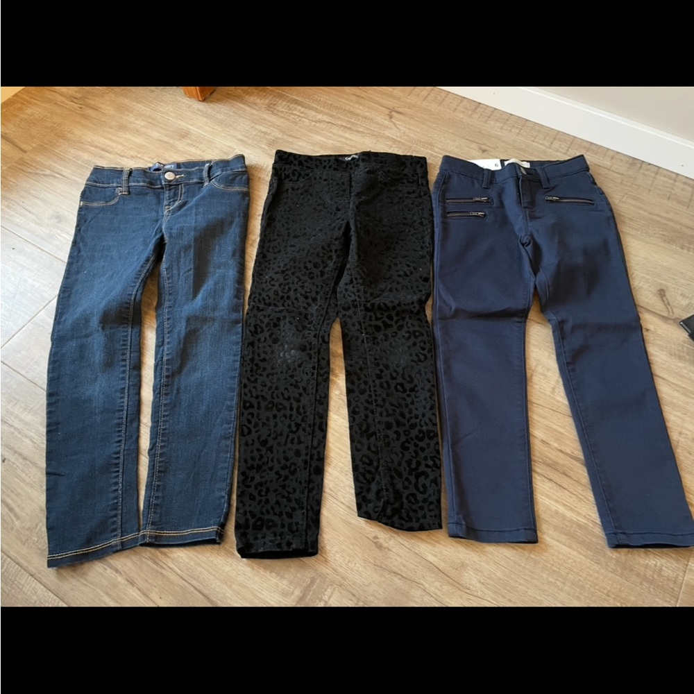 Girls pants bundle all size 6 - Picture 2 of 4